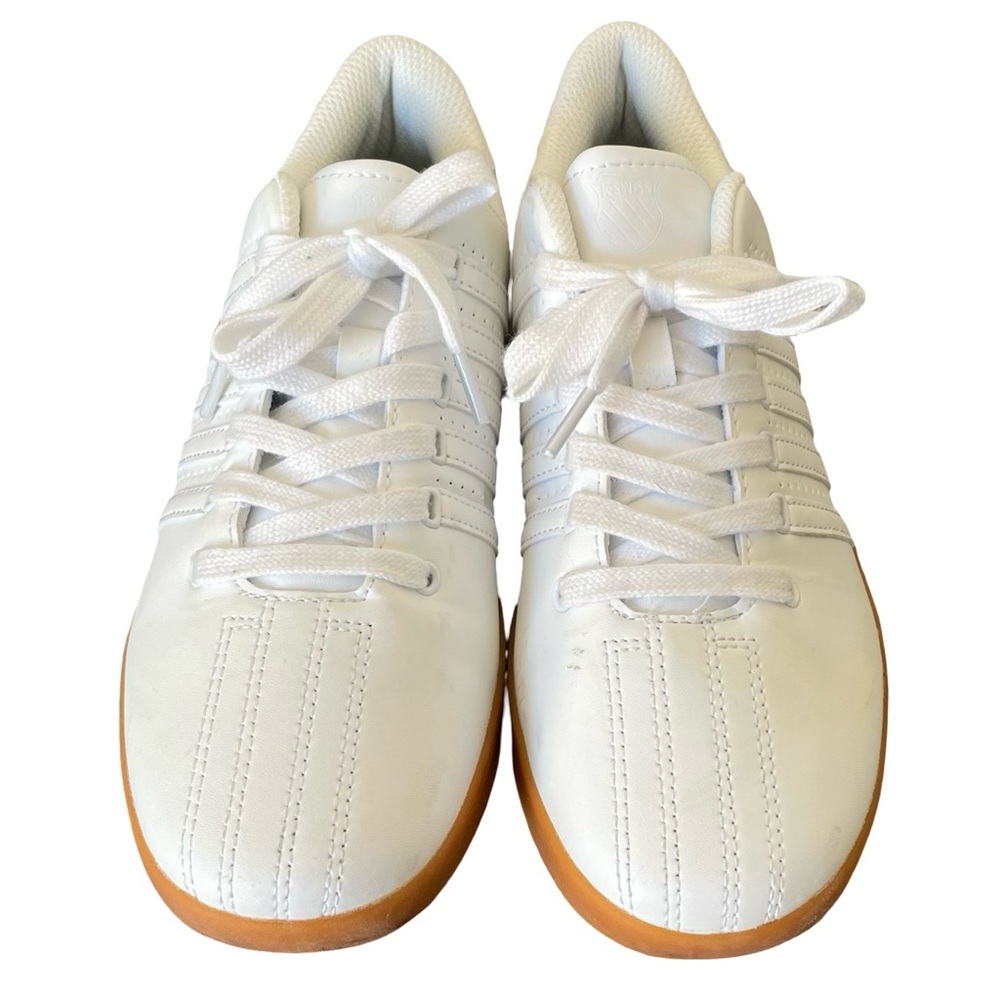 K-Swiss White Classic VN Gum Sole Size 5.5 - Picture 2 of 9